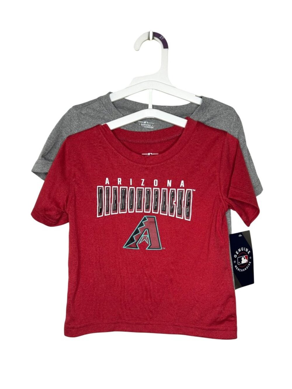NWT 2-pack Toddler 2T Arizona Diamondbacks TShirts MSRP $22.99